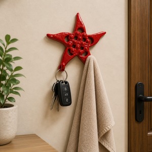Premium Aluminium Christmas Stocking Holder with Elegant Mantel Hook for Hanging Stockings Decorations and Christmas Accessories - Product Image 1