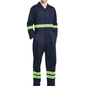 Combinaisons de sécurité haute visibilité imperméables en polyester avec poches réfléchissantes, résistance à la chaleur 800°C, pour adultes - Product Image 4