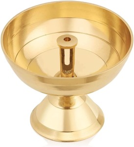 Bol à dattes élégant en métal, centre de table haut de gamme pour une mise en scène festive et une présentation de dîner festif - Product Image 1