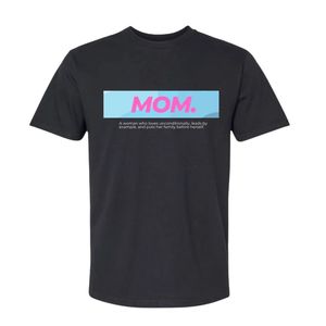 Camiseta gráfica Jack and Jill Mom, camiseta negra de manga corta con cuello redondo, camiseta informal de algodón para mujer, eventos familiares, regalos para madres - Product Image 1