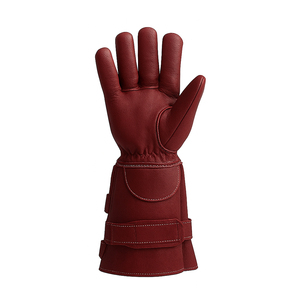 ถุงมือดับเพลิงคุณภาพสูงราคาขายส่ง ถุงมือดับเพลิงหนังแท้สีพื้น บริการ OEM - Product Image 3