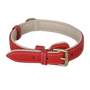 Collar de cuero suave y fuerte hecho a mano para mascotas, decoración de encaje con patrón de animales pequeños personalizados, correa de perro al mejor precio para caminar - Product Image 1