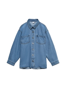 Camisa Vaquera de Talla Grande para Mujer, Manga Larga, Algodón Transpirable de Alta Calidad, Ropa Exterior Informal Personalizada para Mujer - Product Image 6