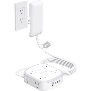Multipresa da 1,8 m con 8 Prese, 3 USB-C, 1 USB-A, 13A/1625W, Protezione da Sovratensione 1440J, Cavo di Prolunga - Product Image 1