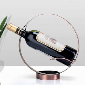 ชั้นวางขวดไวน์เหล็กแบบตั้งพื้นสำหรับงานหนัก ใช้สำหรับจัดแสดงบนโต๊ะและจัดเก็บ ประหยัดพื้นที่ ดีไซน์ลายเพชร - Product Image 1