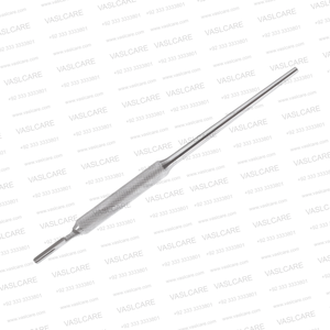 Mango de bisturí Corwin de 5-3/4 pulgadas (14.5 cm), mango redondo para bisturí quirúrgico para cuchillas tipo Bard-Parker 10-15 de Vaslcare - Product Image 2