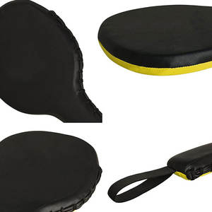 ออกแบบโลโก้คุณภาพสูงสไตล์ใหม่ ผลิตภัณฑ์หนังป้องกันการกระแทกสำหรับชกมวย เป็นมิตรต่อสิ่งแวดล้อม ผลิตในปากีสถาน ขายส่ง - Product Image 6