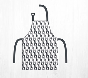 Sai Impex Eco Sustainable Cotton Anti- Custom Logo Printed <b>Apron</b>-Modern Design for <b>Kitchen</b> Use Tamil Nadu - Product Image 6
