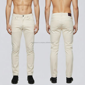 Vêtements de rue pour hommes en cuir véritable et toile, légers, de haute qualité, décontractés, taille mi-haute, devant plat, couleur unie, respirants, coupe-vent - Product Image 3