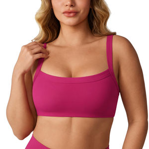 Sujetador deportivo de diseño personalizado de última moda para venta en línea, fabricación profesional, diseño con logotipo personalizado, sujetador deportivo para mujer. - Product Image 1