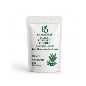 Natural Black Turmeric Powder Kali Haldi 100gm Curcuma Caesia Root 100% Pure Anti Inflammatory Gut Health Herbal <b>Supplement</b> - Product Image 1