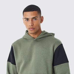 Ensemble de survêtement unisexe personnalisé 2026 de haute qualité avec impression en relief, comprenant un sweat à capuche et un pantalon de jogging, respirant et uni, idéal pour l'hiver, pour homme - Product Image 1