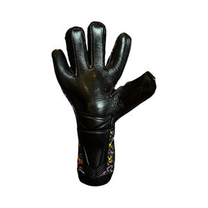 Gants de gardien de but de football professionnels personnalisés en latex imperméables à doigts complets, antidérapants, résistants à l'usure, avec fermeture à lacets - Product Image 3