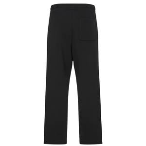 <b>Black</b> <b>Side</b> Stripe Knitted Jogger Pants Unisex Soft Knit Sweatpants Elastic Waist Casual Streetwear Lounge Winter Warm - Product Image 2