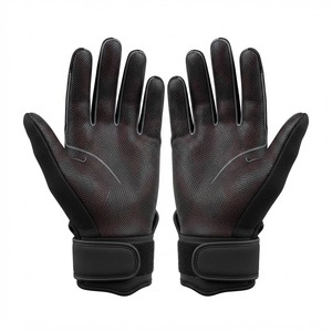 Guantes de Fútbol Americano de Cuero Sublimados Personalizados, con Pantalla Táctil, Antideslizantes, Resistentes al Viento, de Alto Agarre, para Deportes, para Hombre - Product Image 1