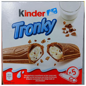 Paquete de 5 Kinder Tronky Auténticos Garantizados de 90g - Mejor Precio para Importadores de Confitería de Gran Volumen - Product Image 3
