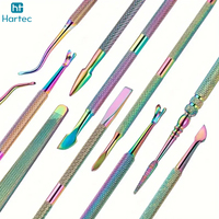 Professionelles Maniküre- und Pediküre-Set aus Edelstahl zum Fabrikpreis Scharfe Nagelfeile Nagelhautschieber Salonqualität-Kit
