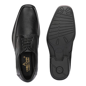 Chaussures habillées en cuir véritable pour hommes, chaussures de ville formelles à lacets en cuir véritable pour hommes, vente en gros, approvisionnement direct usine - Product Image 5