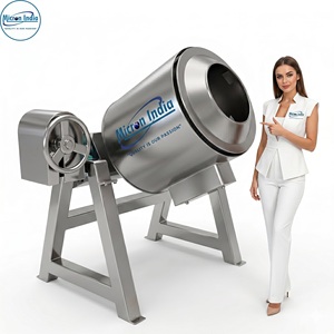 Máquina Automática de Recubrimiento de Tabletas de Acero Inoxidable para Recubrimiento con Película de Azúcar, Tabletas, Embalaje de Papel y Plástico, Alta Productividad - Product Image 3