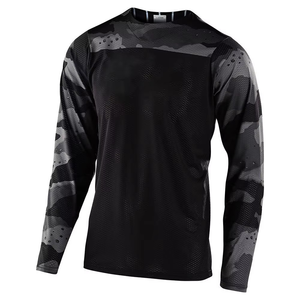 NUEVOS Jerseys Personalizados Reflectantes de Spandex/Poliéster Ecológicos y Transpirables de Manga Larga para Carreras de Motos y Automovilismo - Product Image 4