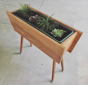 Home decor <b>planter</b>, balcony plant stand, garden <b>planter</b> <b>box</b>, tabletop <b>planter</b>, rectangular <b>planter</b> <b>box</b>, - Product Image 4