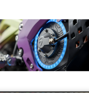 มอเตอร์ไซค์วิบากไฟฟ้า BEST 2026 72V35Ah 10000W สีขาว - Product Image 6