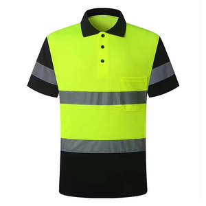 Camiseta Polo de Seguridad Reflectante de Alta Visibilidad, Logotipo y Colores Personalizados, Impermeable, 100% de Alta Calidad, Todas las Tallas Disponibles - Product Image 1