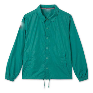 Custom Nylon /Polyester <b>Coaches</b> Jackets Waterproof Autumn Wear Turn Down Collar <b>Coaches</b> Men's Jackets - Product Image 6
