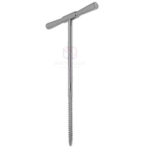 <b>Top</b> Selling 6-Inch Stainless Steel Veterinary Orthopedic Cannulated T-Handle Bone <b>Tap</b> Manual Screw <b>Tap</b> for Surgery Use - Product Image 3