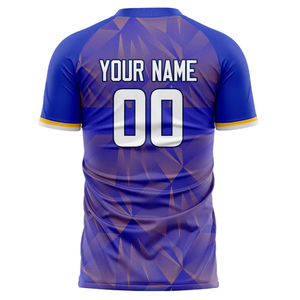 Camiseta de Fútbol Sublimada Personalizada Unisex, Envío Rápido, Precio Económico, Manga Corta, Ropa Deportiva para Fanáticos del Equipo - Product Image 4