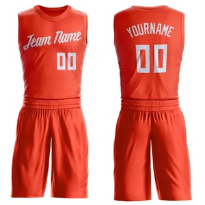 Uniformes de baloncesto juvenil personalizados para hombre, uniforme de baloncesto Reversible en blanco, uniforme de baloncesto Unisex de colores sólidos - Product Image 3