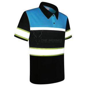 Camiseta Polo para Actividades de Equipo, Ropa de Trabajo Clásica, Cómoda y Transpirable, Material de Poliéster, Alta Visibilidad para el Lugar de Trabajo - Product Image 2