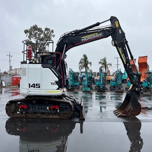 Excavadora de cadenas Hidromek con potente motor diésel, sistema de cucharón de largo alcance, bomba de engranajes y capacidad de 0.02m³ para carreteras, puentes y canteras. - Product Image 3