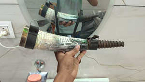 Belleza de lujo en nórdico Tallado a mano Pulido Limpiado y sellado Cuerno que sopla de buey con correa de cuero Cuerno que sopla de búfalo real - Product Image 2