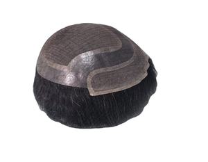 Toupee para Hombre Taz Hair, Peluca de Cabello Humano 100%, Densidad 60%-150%, Cabello Remy Indio, Resistente al Agua, Suave, Ondulado Profundo - Product Image 5