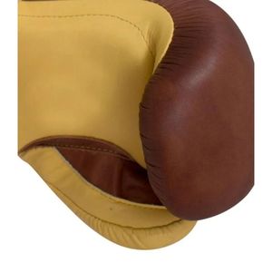 Guantes de Boxeo de Cuero Vacuno de Primera Calidad para Entrenamiento y Sparring Profesional de MMA Sanda con Cierre de Velcro y Logotipo Personalizado - Product Image 2