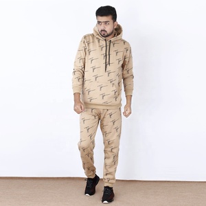 ชุดวอร์มสำหรับเล่นกีฬาพิมพ์ลายพัฟผ้าฝ้ายใส่ได้ทั้งชายและหญิงสำหรับฤดูหนาวออกแบบโลโก้ได้ตามที่ต้องการ - Product Image 2