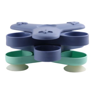 Juguete interactivo de rompecabezas para mascotas, tazón redondo para masticar para gatos y perros, material de melamina, estilo moderno, longitud regular - Product Image 1