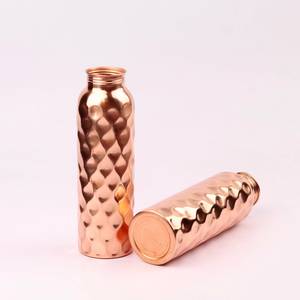 Elegant Antique Luxury <b>Copper</b> <b>Bottle</b> Custom Size High Quality Multipurpose Safe Eco-Friendly Dishwasher Safe Lid Applicable - Product Image 2