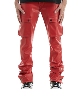 Pantalon en cuir pour homme léger, respirant, décontracté, avec logo personnalisé, haute qualité, vente chaude - Product Image 1