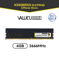 [KINGSMAN AITC] DDR4 4GB 2666MHz CL19 1.2V 288pin PC4 21300 RAM UDIMM pour ordinateur de bureau - En stock - Garantie à vie