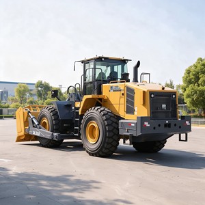 Nouveau bulldozer sur roues DL350 à couple élevé, alimenté au diesel, avec pompe et moteur pour les chantiers miniers et la construction routière - Product Image 2