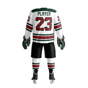 Tenue de hockey sur glace de haute qualité à prix abordable, ensemble d'entraînement pour équipe, vente chaude, prix d'usine, modèle vierge - Product Image 2