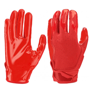 Guantes de Fútbol Americano Personalizados, Fabricante OEM/ODM, Proveedor de Logotipos Personalizados, Guantes Deportivos Unisex de Poliéster/Algodón con Dedos Completos - Product Image 1