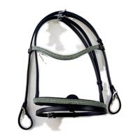 Vente directe usine – Bridon islandais portable en cuir véritable, personnalisable avec logo, confortable pour l'équitation de type western - Product Image 4