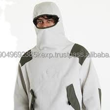 High Quality Unisex Balaclava <b>Hoodie</b> 100% Cotton Full Zip Thermal Waterproof Street Style with 3D Embroidery - Product Image 2