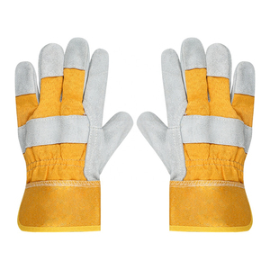 Gants de sécurité industriels réutilisables en cuir de chèvre Sunland Leather ZBA-0001, design personnalisé, chauds, anti-chaleur, antidérapants, élastiques - Product Image 6