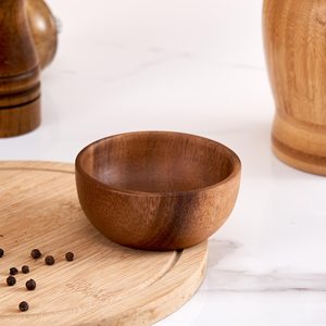 Tazón de Madera Premium Hecho a Mano, Plato de Servir de Madera Natural, Vajilla Clásica para Mesa de Cocina, Exhibidor de Frutas, Ensaladas y Bocadillos, Mango Acacia - Product Image 6