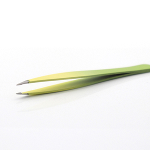 Pinzas para Cejas de Acero Inoxidable, Pinzas para Pestañas con Punta Inclinada, Marca Privada Personalizada - Product Image 2