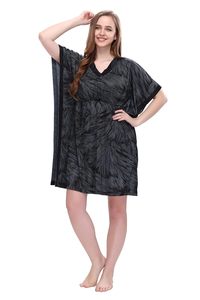 2026 Luxury Ladies <b>Kaftan</b> Kimono Night Dresses Floral <b>Beach</b> Cover 100% Cotton Amazing Designer's Cute Looking Natural Sashes - Product Image 2